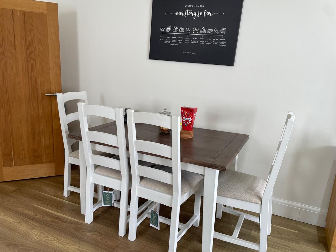 Welcoming dining area